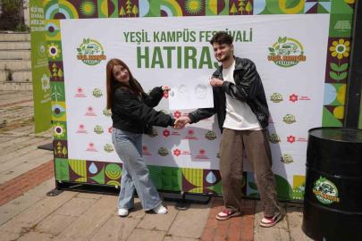 Yeşil Kampüs Festivali: Öğrenciler hem eğlendi hem bilinçlendi