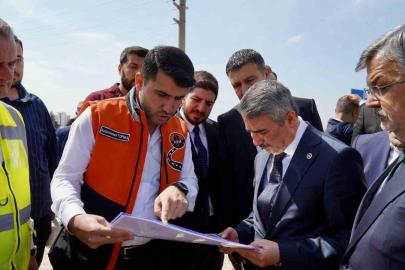 Adıyaman-Çelikhan yolu şehir geçişi çalışmaları başladı