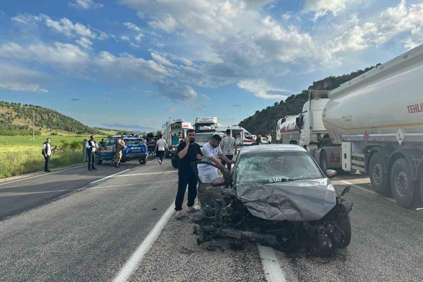 Adıyaman’da feci kaza: 3 ölü, 4 yaralı