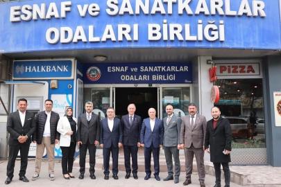 AK Parti Erzurum Milletvekili Altınok’tan ESOB’a ‘hayırlı olsun’ ziyareti