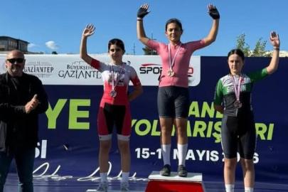 Akhisarlı pedallar Gaziantep’te zirveye çıktı