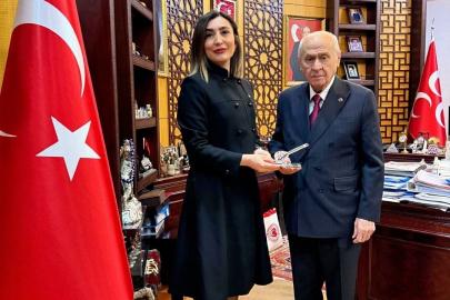 Alevi-Bektaşi Kültür ve Cemevi Başkanı Ersin’den MHP lideri Bahçeli’ye ziyaret
