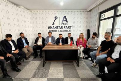 Anahtar Parti Kırşehir Teşkilatı bayramlaşma programında bir araya geldi