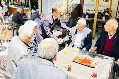 Avşar Aslan Tomarzalılarla bayramlaştı