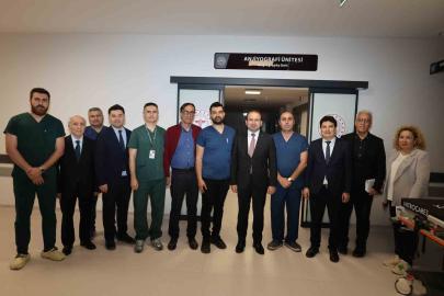 Aydın Şehir Hastanesi’nde ilk anjiyo başarıyla yapıldı