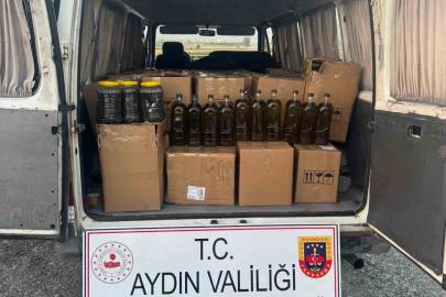 Aydın’da 2 milyon 400 bin TL değerinde taklit zeytinyağı ele geçirildi