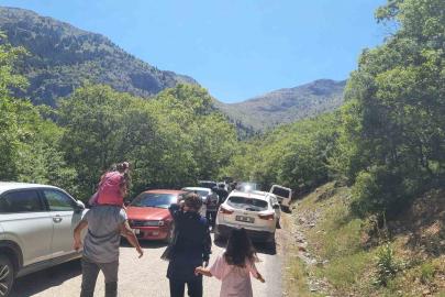 Aygırdibi Şelalesi 6 bin ziyaretçi ağırladı