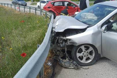 Babaeski’de trafik kazası: 3 yaralı