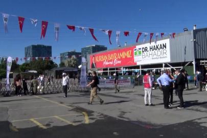 Bahçelievler’de ilk kurban kesimleri yapıldı