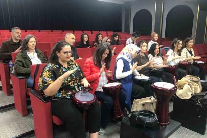 Balıkesir’de öğretmenlerden ritim şov