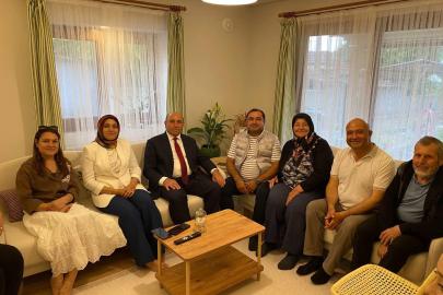 Başkan Akdeniz’den şehit ailelerine bayram ziyareti