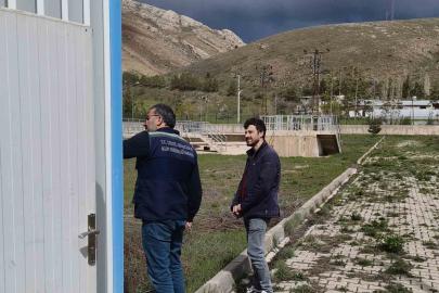 Bayburt’ta atık su arıtma tesisinde teknik inceleme yapıldı