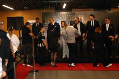 Beşiktaş’ta bayramlaşma töreni yapıldı