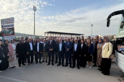 Bilecikli çiftçilerden Ankara çıkartması