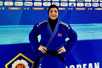 Bilecikli judocu Avrupa Kupası’nda mücadele etti