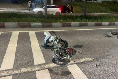 Bilecik’te feci kaza: Motosiklet sürücüsü ağır yaralandı