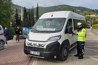 Bilecik’te okul servis araçları denetlendi