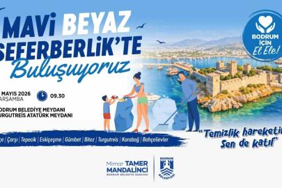 Bodrum’da "Mavi Beyaz Seferberlik"