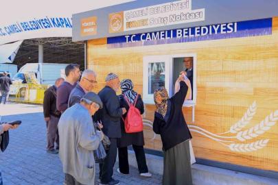 Çameli Belediyesi Yöresel Ekmek Fırınında ilk üretim gerçekleştirildi
