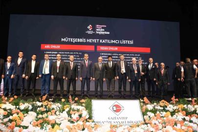 Cengiz Şimşek, oybirliği ile yeniden Gaziantep OSB başkanı seçildi