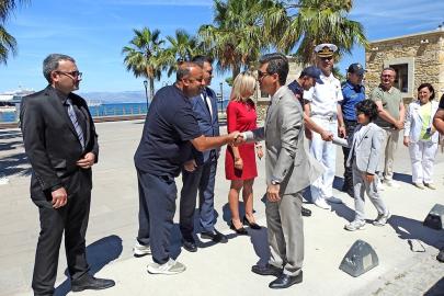 Çeşme Kalesi’nde bayramlaşma programı düzenlendi