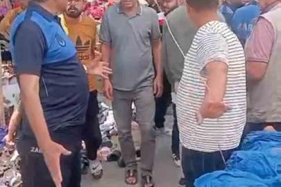 Ceylanpınar zabıtasından tepki çeken davranış