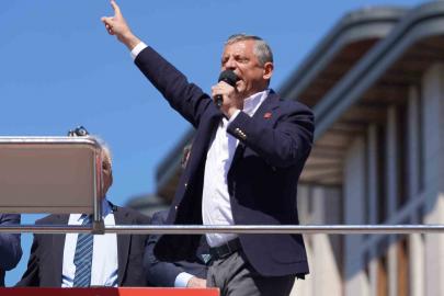 CHP Genel Başkanı Özel: "Çayın kilosu 40 lira olmalıdır"