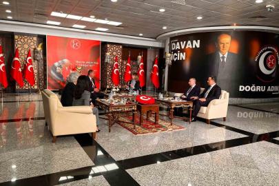 Demokratik Sol Parti’den MHP’ye bayram ziyareti