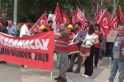 Denizli’de 1 Mayıs’ta binlerce kişi meydanlardan yürüdü