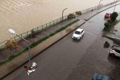 Devrek’te misket büyüklüğünde dolu yağdı