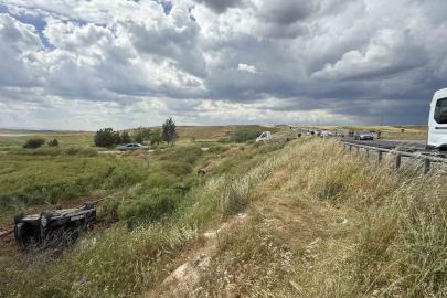 Diyarbakır’da iki otomobilin çarpıştığı kazada 1 ölü, 4 yaralı