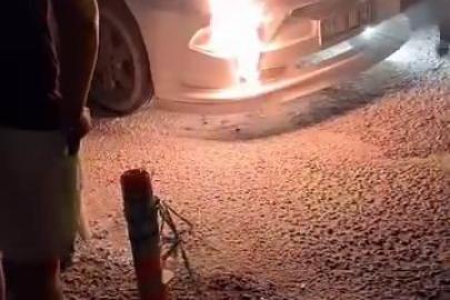 Diyarbakır’da yolcu minibüsünde korkutan yangın