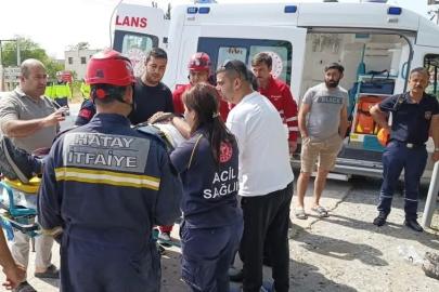 Dörtyol’da trafik kazası: 2 yaralı