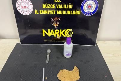 Düzce’de uyuşturucu operasyonu: 1 tutuklama