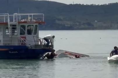 Elazığ’da deniz bisikleti devrildi: 2 kişi kurtarıldı