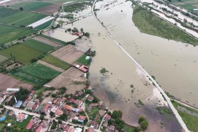 Erbaa’daki taşkının bilançosu gün ağarınca ortaya çıktı