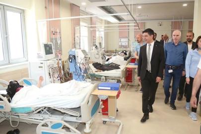 Erzurum Şehir Hastanesi’nde bayramlaşma