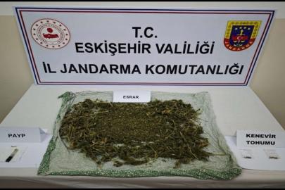 Eskişehir’de jandarmadan uyuşturucu operasyonu