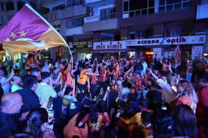 Galatasaray’ın şampiyonluğu Antalya’da kutlandı