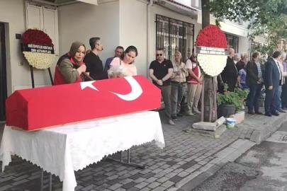 Gemlikli astsubay son yolculuğuna uğurlandı