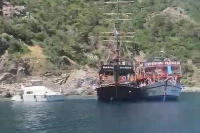 Gezi teknesindeki tahliye anına ait görüntüler ortaya çıktı