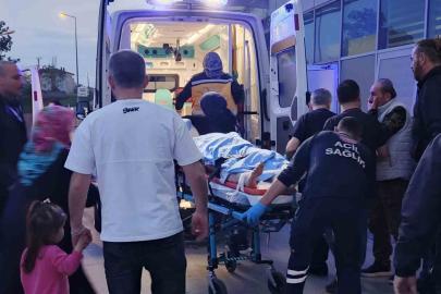 Hafif ticari aracın çarptığı kurye ağır yaralandı, kaçan sürücü yakalandı