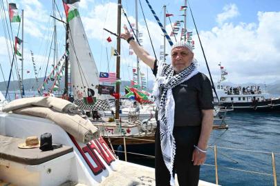 HAK-İŞ Başkanı Arslan, Global Sumud Filosu ile vicdan yolculuğuna devam ediyor