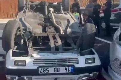 Hastane kavşağında kaza: 5 yaralı