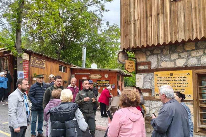 İliç Orman İşletme Şefliğinden yangınlara karşı farkındalık çalışması