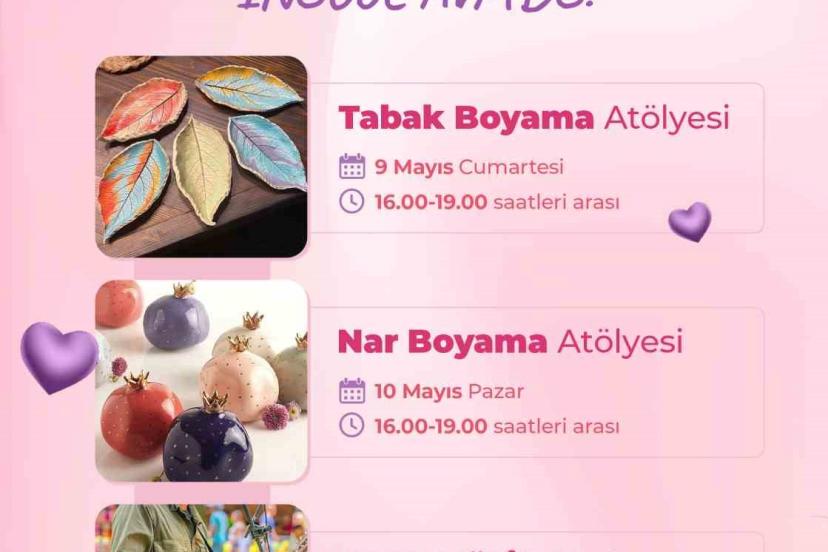 İnegöl AVM, Anneler Günü’nü sanat ve müzikle kutluyor