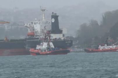 İstanbul Boğazı’nda arıza yapan gemi kurtarıldı