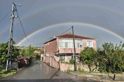 İstanbul’da gökkuşağı sürprizi