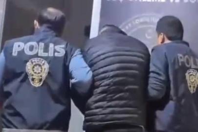 İzmir’de 50 yıl hapis cezasıyla aranan şüpheli gardıropta yakalandı