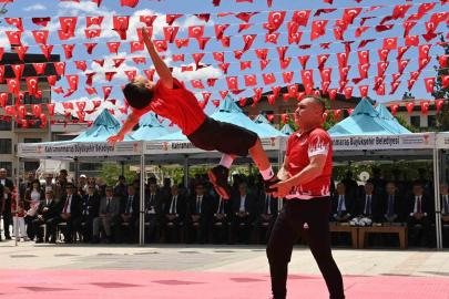 Kahramanmaraş’ta Atatürk’ü Anma, Gençlik ve Spor Bayramı coşkuyla kutlandı